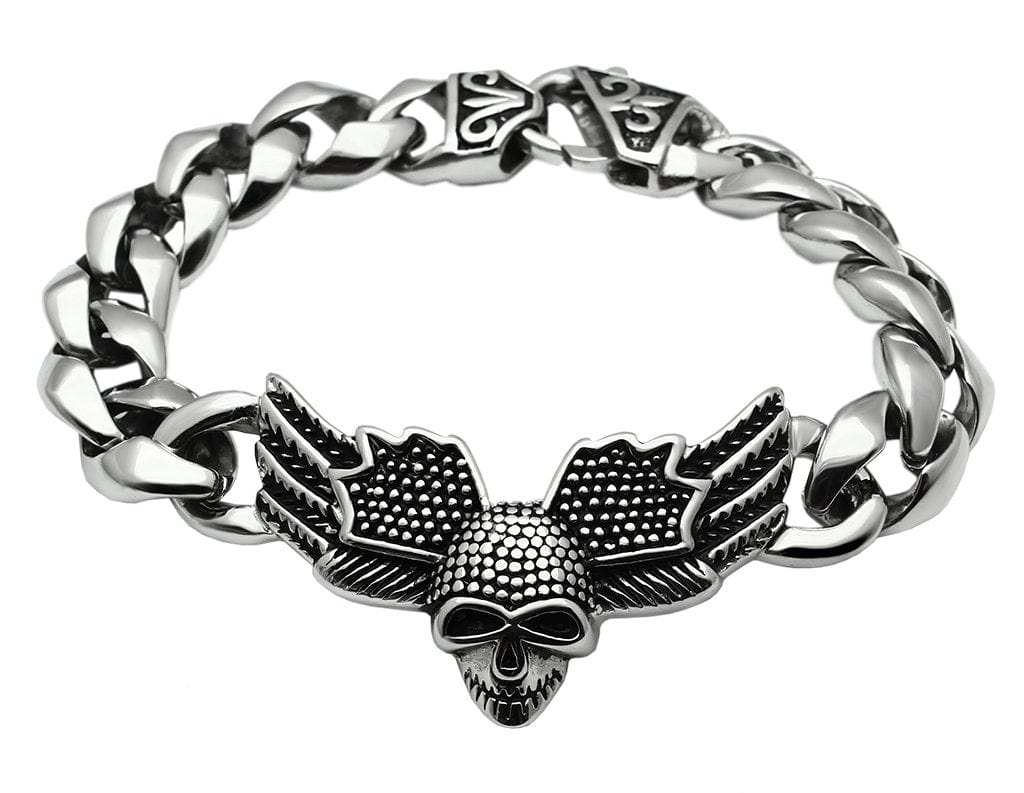 TK434 - High polished (no plating) Stainless Steel Bracelet with No Stone - Alamode - Flyclothing LLC