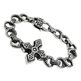 TK439 - High polished (no plating) Stainless Steel Bracelet with No Stone - Alamode