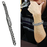 TK449 - High polished (no plating) Stainless Steel Bracelet with No Stone - Alamode