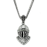TK458 - High polished (no plating) Stainless Steel Chain Pendant with No Stone - Alamode - Flyclothing LLC
