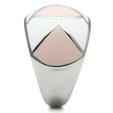 TK508 - High polished (no plating) Stainless Steel Ring with Epoxy in Multi Color - Alamode - Flyclothing LLC