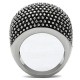 TK519 - High polished (no plating) Stainless Steel Ring with No Stone - Alamode - Flyclothing LLC