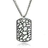 TK556 - High polished (no plating) Stainless Steel Necklace with No Stone - Alamode - Flyclothing LLC