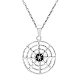 TK563 - High polished (no plating) Stainless Steel Necklace with No Stone