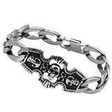 TK567 - High polished (no plating) Stainless Steel Bracelet with No Stone - Alamode