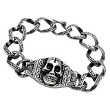 TK569 - High polished (no plating) Stainless Steel Bracelet with No Stone - Alamode