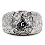 TK8X039 - High polished (no plating) Stainless Steel Ring with No Stone - Alamode - Flyclothing LLC