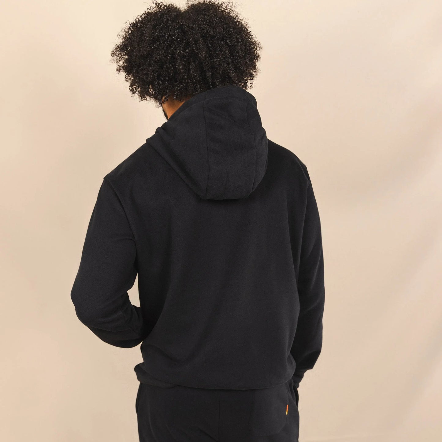 The Threat Level Midnight | Black Sexy Terry™ Men’s Lounge Hoodie - Shinesty - Flyclothing LLC