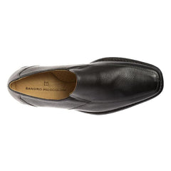 Sandro Moscoloni Renzo Black Leather Venetian Loafer