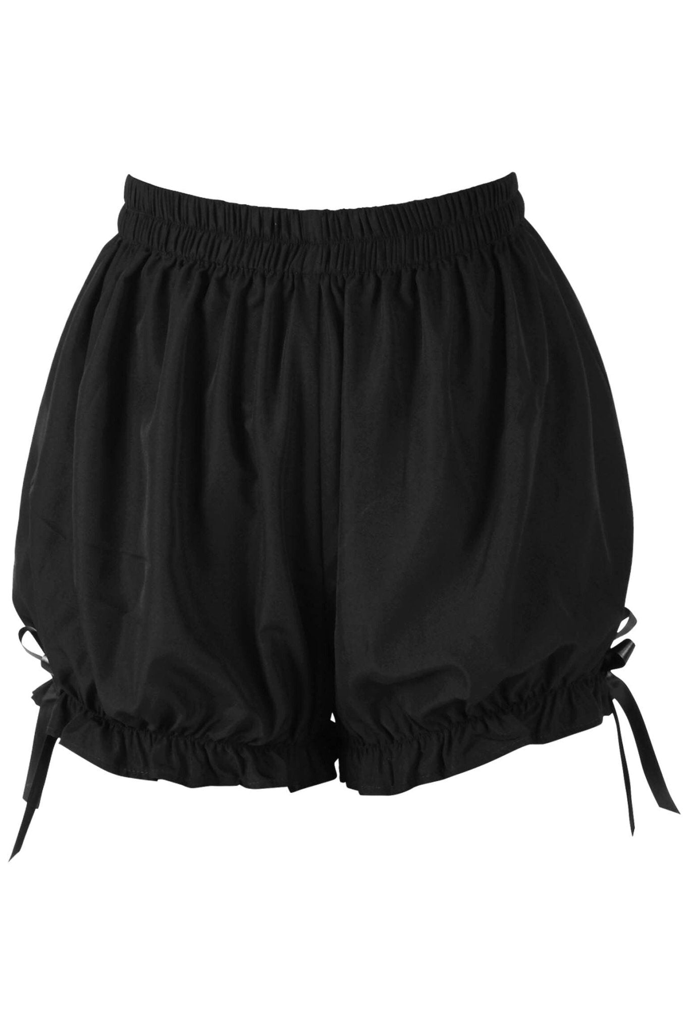 Daisy Corsets Top Drawer 2 PC Green/Black Burlesque Steel Boned Corset & Bloomer Set - Daisy Corsets