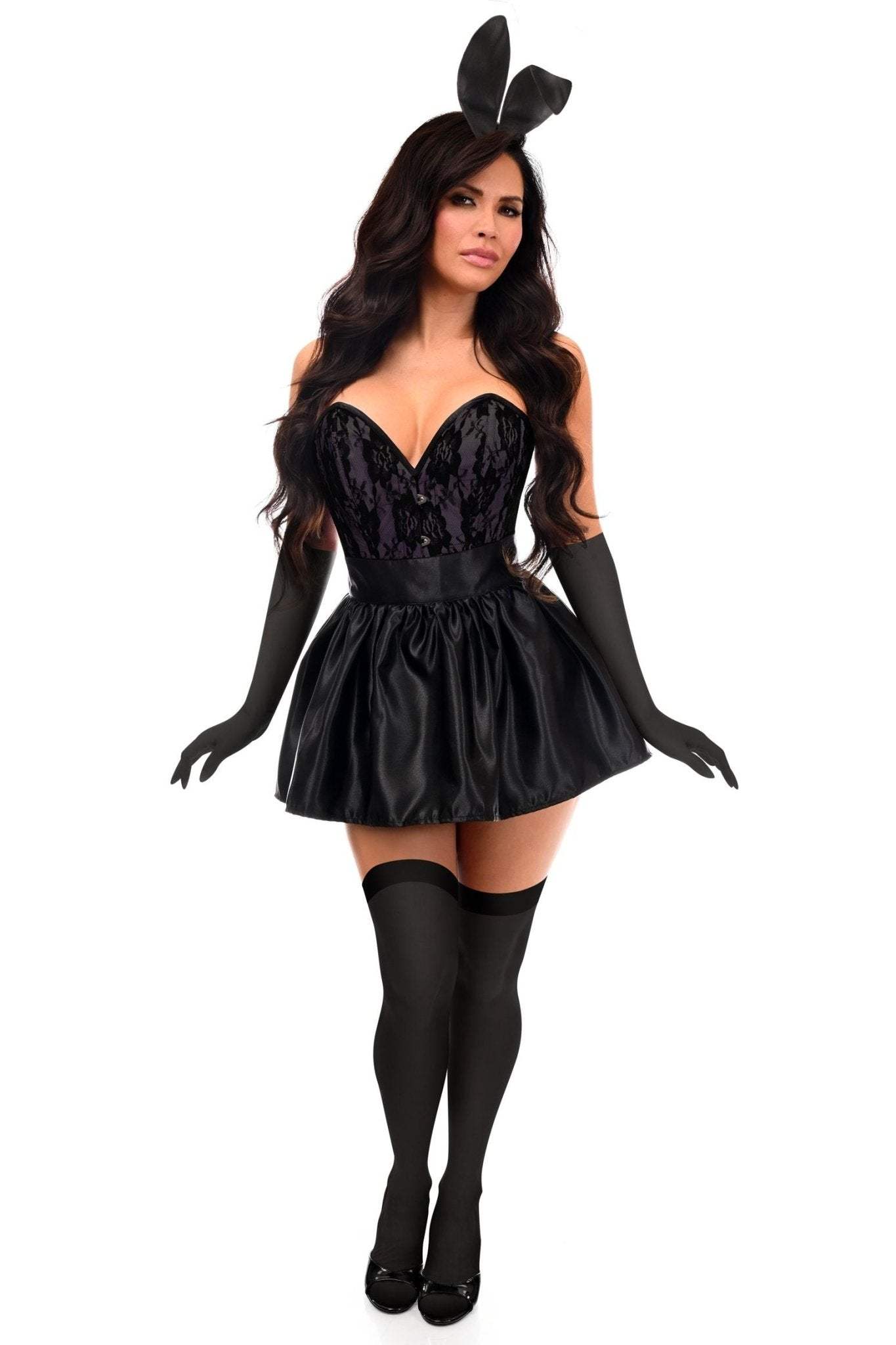Daisy Corsets Top Drawer 5 PC Premium Boudoir Bunny Corset Costume - Daisy Corsets