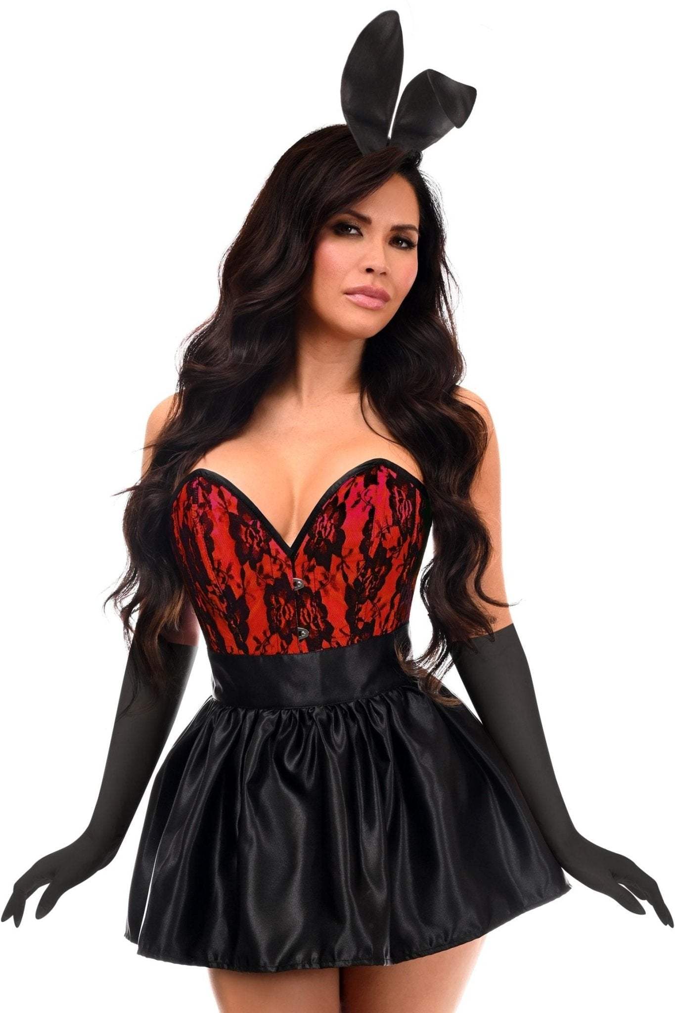 Daisy Corsets Top Drawer 5 PC Premium Boudoir Bunny Corset Costume - Daisy Corsets
