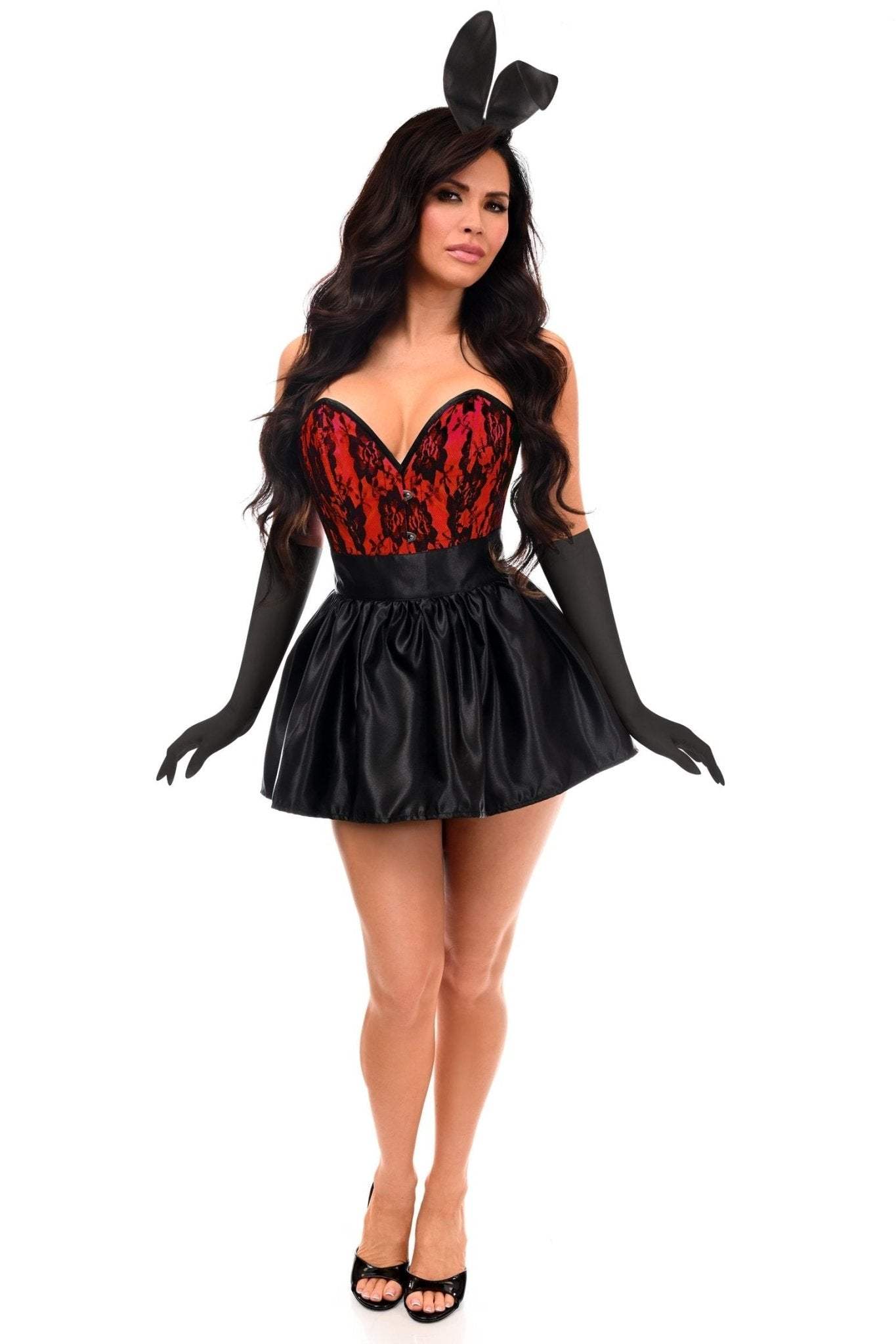 Daisy Corsets Top Drawer 5 PC Premium Boudoir Bunny Corset Costume - Daisy Corsets