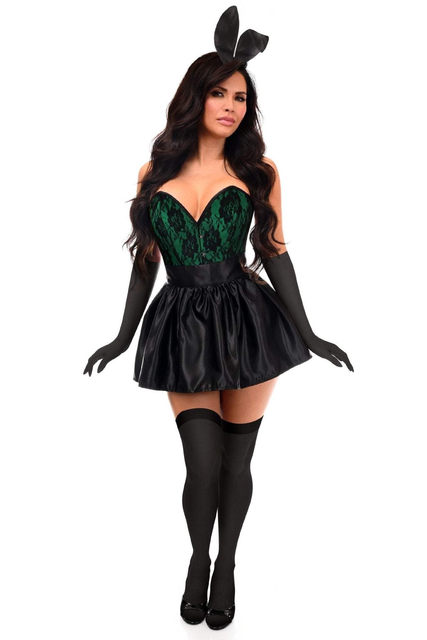 Daisy Corsets Top Drawer 5 PC Premium Boudoir Bunny Corset Costume - Daisy Corsets
