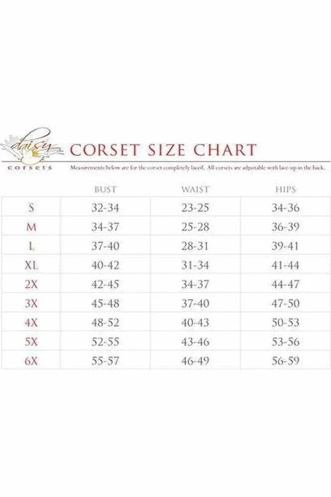 Top Drawer Steel Boned Black Mesh & Velvet Underwire Bustier Corset - Daisy Corsets - Flyclothing LLC