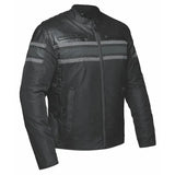 Torrent - Mens Gray Textile Jacket - Unik Just for Bikers - Flyclothing LLC