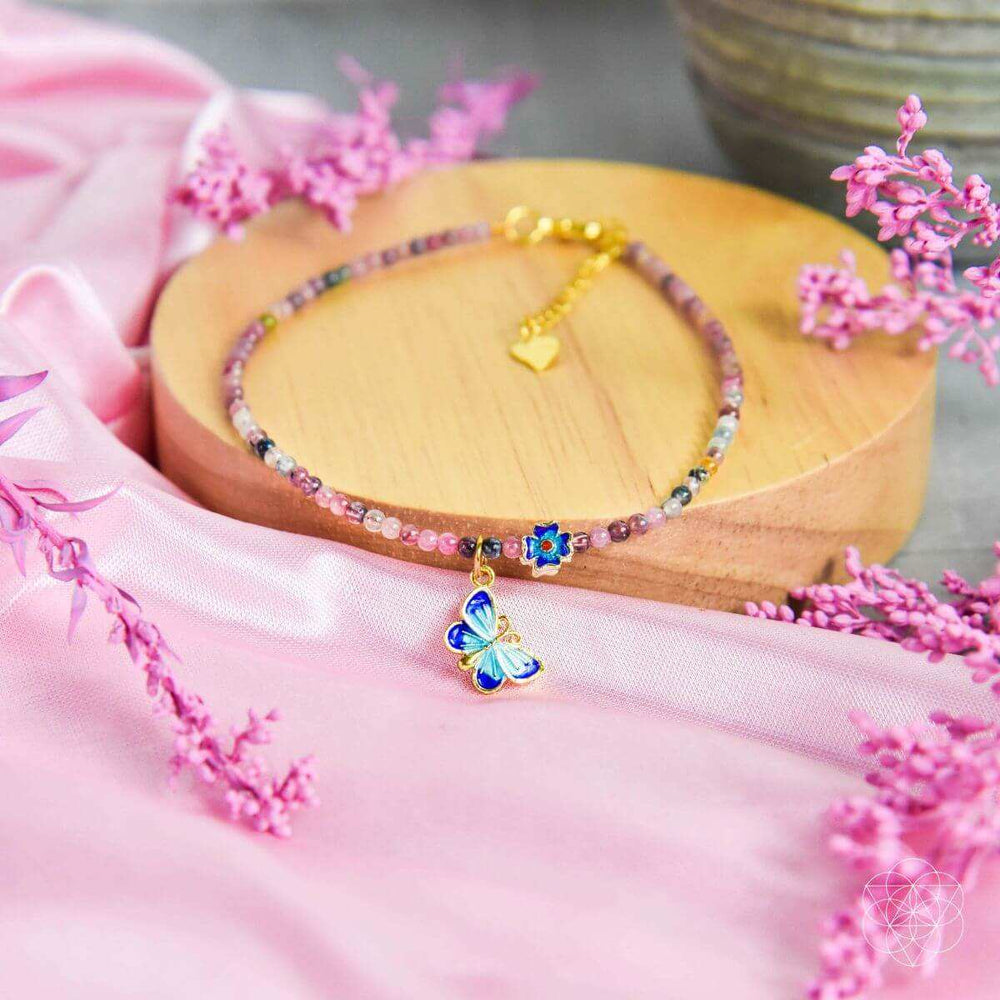 Tourmaline Anklet of Hope - Conscious Items - Flyclothing LLC