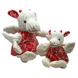 Lucky Dragon Knottie® Plush Dog Toy - HuggleHounds - Flyclothing LLC