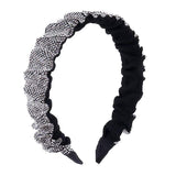 Trendy Braided Knotted Bling Pleated Headband - Madeline Love - Flyclothing LLC
