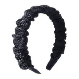 Trendy Braided Knotted Bling Pleated Headband - Madeline Love - Flyclothing LLC