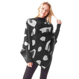 Trendy Fashionable Leopard Patterned Soft Poncho - Madeline Love - Flyclothing LLC