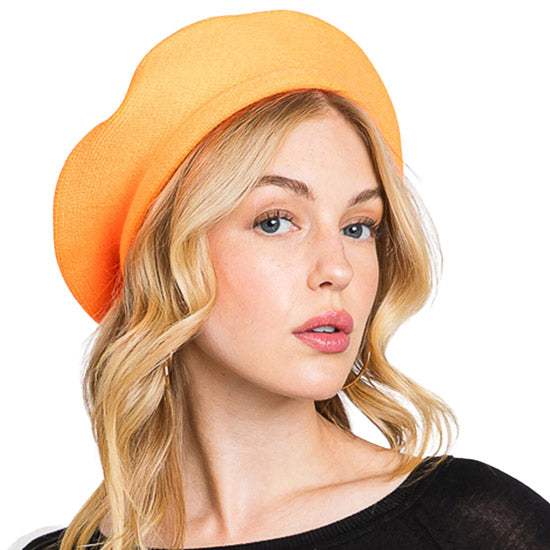 Trendy Fashionable Winter Stretchy Solid Beret Hat - Madeline Love - Flyclothing LLC
