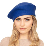 Trendy Fashionable Winter Stretchy Solid Beret Hat - Madeline Love - Flyclothing LLC