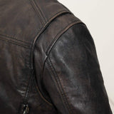 Trickster Womens Motorcycle Leather Jacket - First Manufacturing Company - Flyclothing LLC