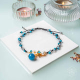 Triple Crystal Anklet of Positivity - Conscious Items - Flyclothing LLC