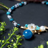 Triple Crystal Anklet of Positivity - Conscious Items - Flyclothing LLC