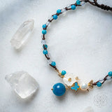 Triple Crystal Anklet of Positivity - Conscious Items - Flyclothing LLC