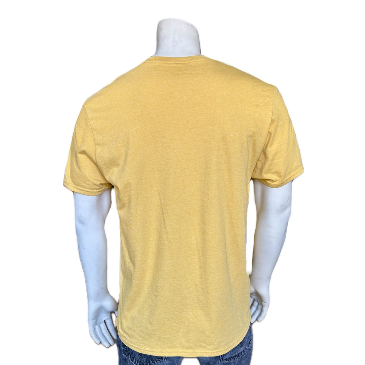 Rockmount Men's Mustard Bronc 100% Cotton Western T-Shirt - Rockmount Clothing - Flyclothing LLC