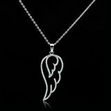 TS034 - Rhodium 925 Sterling Silver Necklace with AAA Grade CZ in Clear - Alamode - Flyclothing LLC