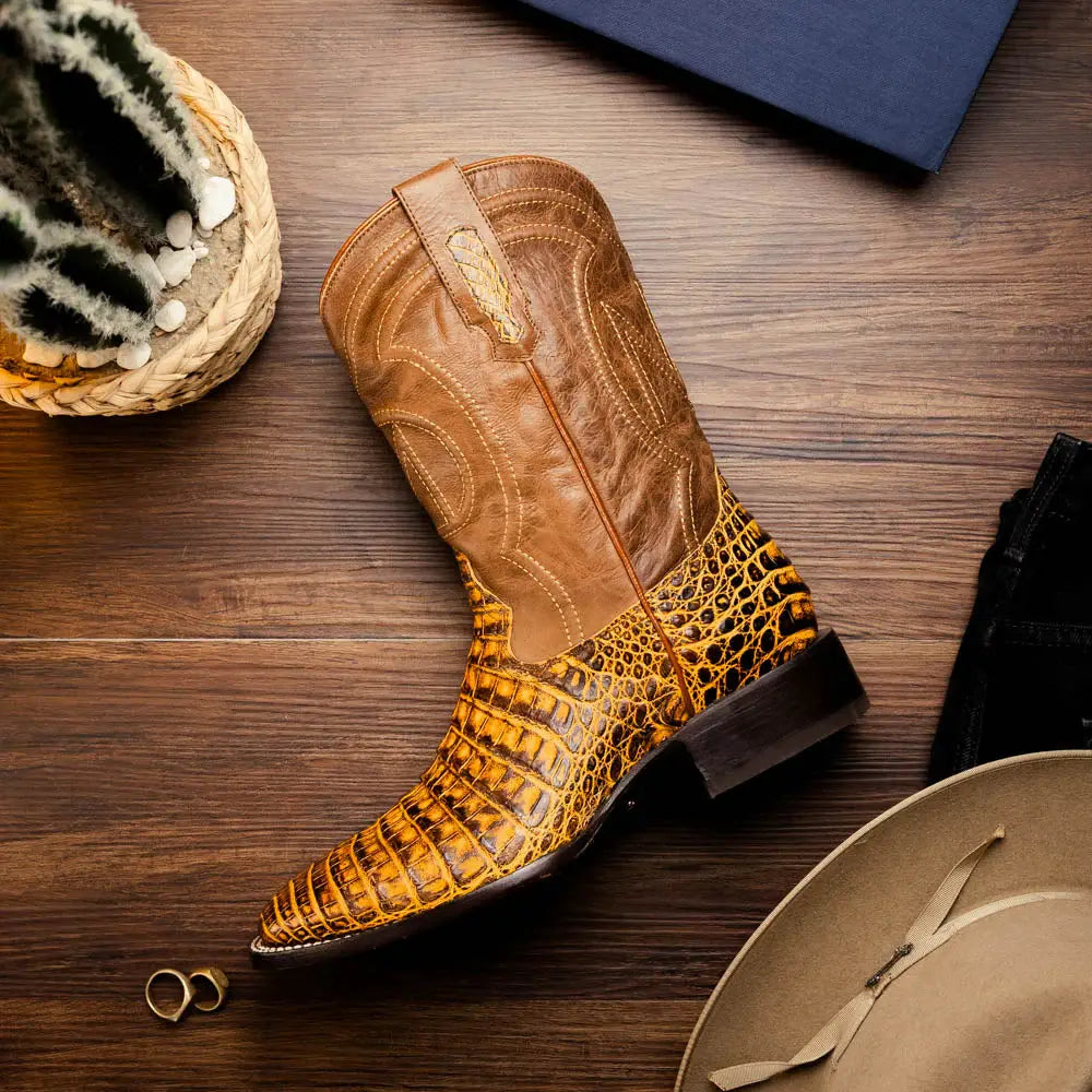 Tucson Mustard Brown - Marco Di Milano - Flyclothing LLC