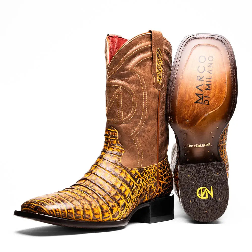 Tucson Mustard Brown - Marco Di Milano - Flyclothing LLC