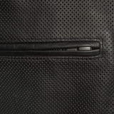 Turbine Men's Motorcycle Perforated Leather Jacket - First Manufacturing Company - Flyclothing LLC