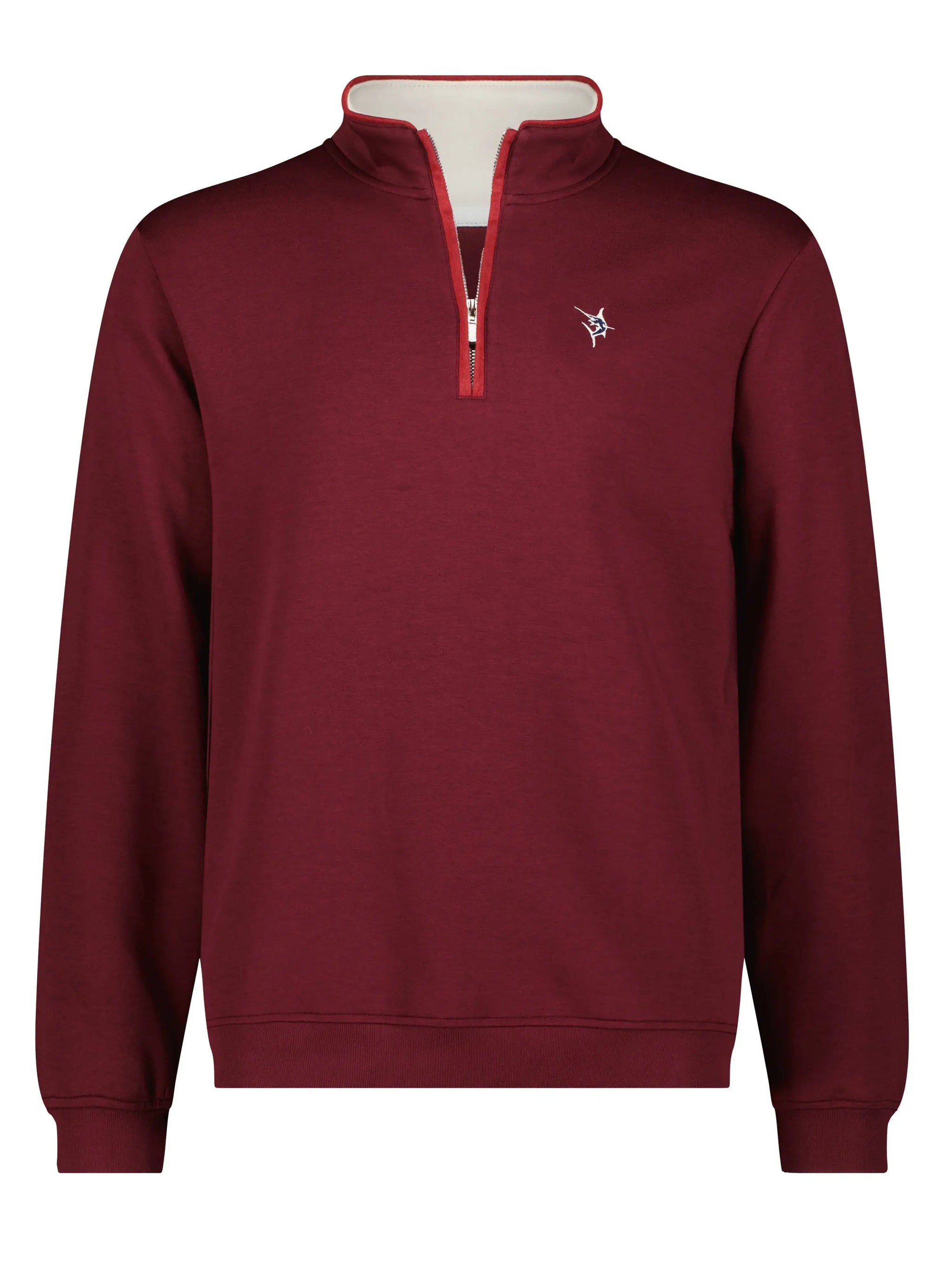 Turnberry Quarter Zip Smooth Knit - White Water Life - Flyclothing LLC