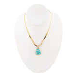 Turquoise Baron Snake Chain Pendant Necklace - Barse Jewelry - Flyclothing LLC
