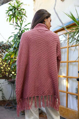 Roll-Neck Poncho Sweater - Boho Clothing and Accessories - Flyclothing LLC