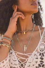Tusk Horn & Arrow Layered Necklace - Boho Clothing and Accessories - Flyclothing LLC