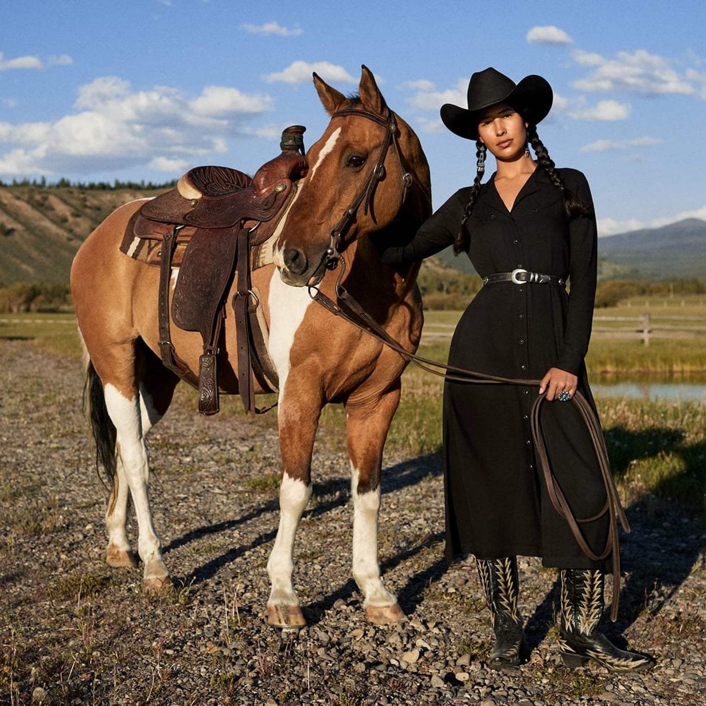 Stetson Twill Western Dress - Stetson - Flyclothing LLC