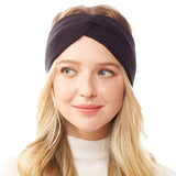 Twisted Knot Solid Earmuff Headband Ear Warmer - Madeline Love - Flyclothing LLC