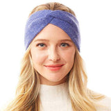 Twisted Knot Solid Earmuff Headband Ear Warmer - Madeline Love - Flyclothing LLC