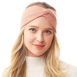 Twisted Knot Solid Earmuff Headband Ear Warmer - Madeline Love - Flyclothing LLC