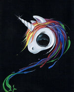 Black Market Art Company Look! A Ugly One-Horned Mule! Print