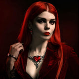 Devil Heart Earrings - Alchemy of England - Flyclothing LLC