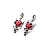 Devil Heart Earrings - Alchemy of England - Flyclothing LLC