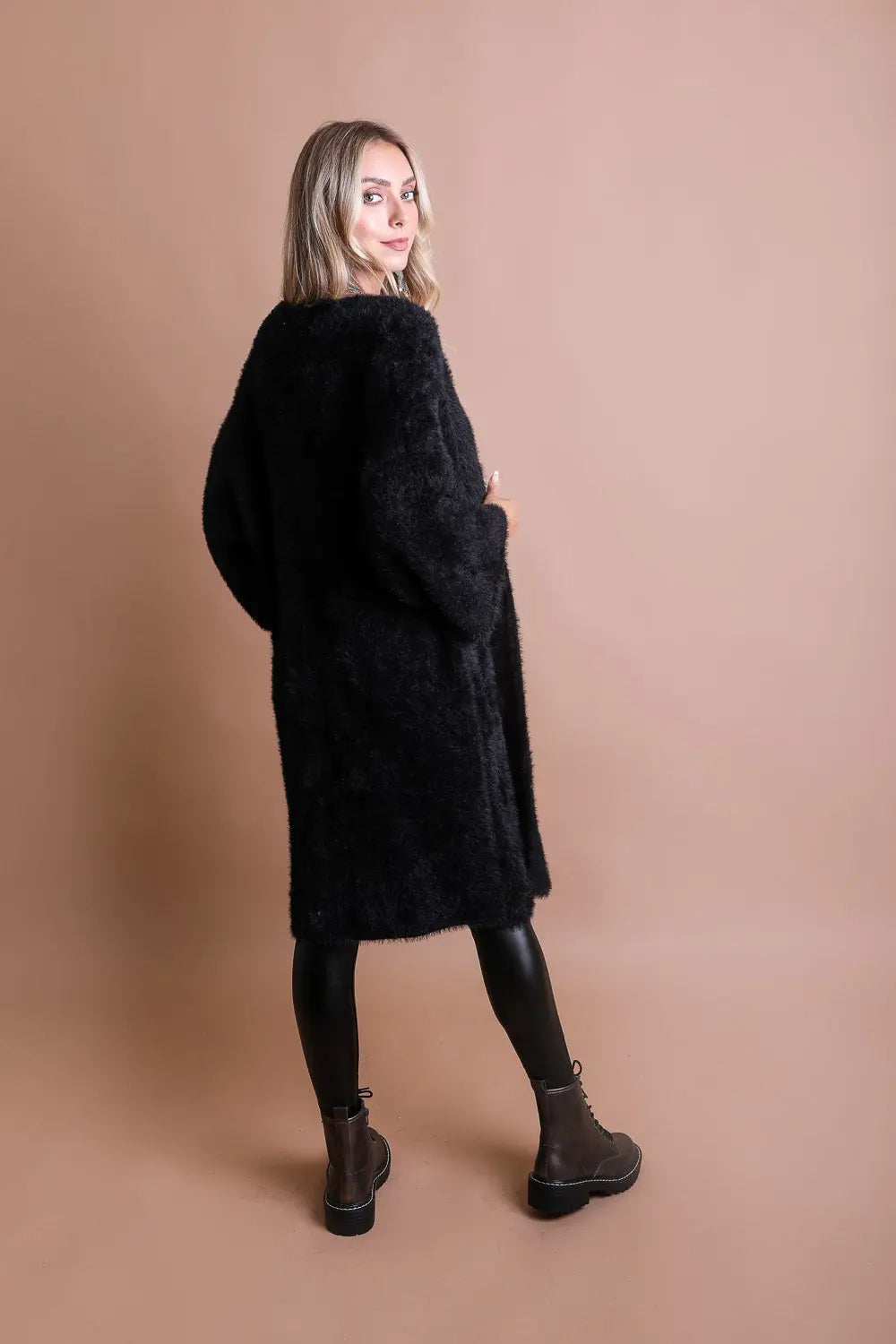 Ultra-Soft Luxe Mohair Knit Cardigan - Boho Clothing and Accessories - Flyclothing LLC