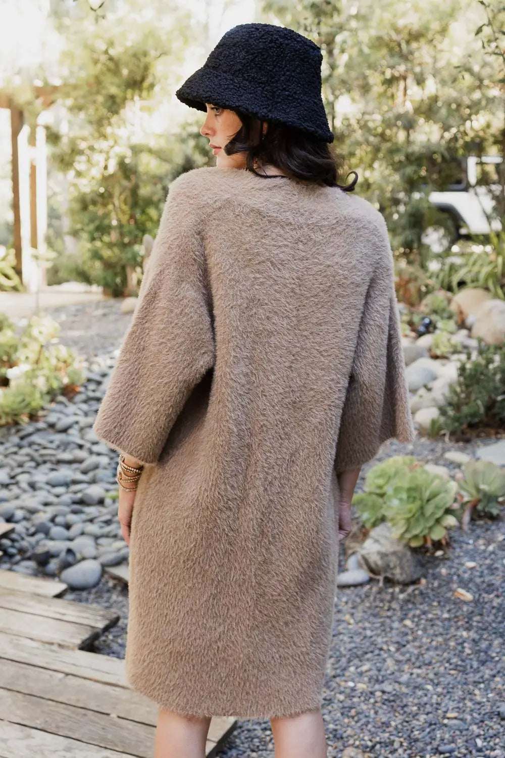 Ultra-Soft Luxe Mohair Knit Cardigan - Boho Clothing and Accessories - Flyclothing LLC