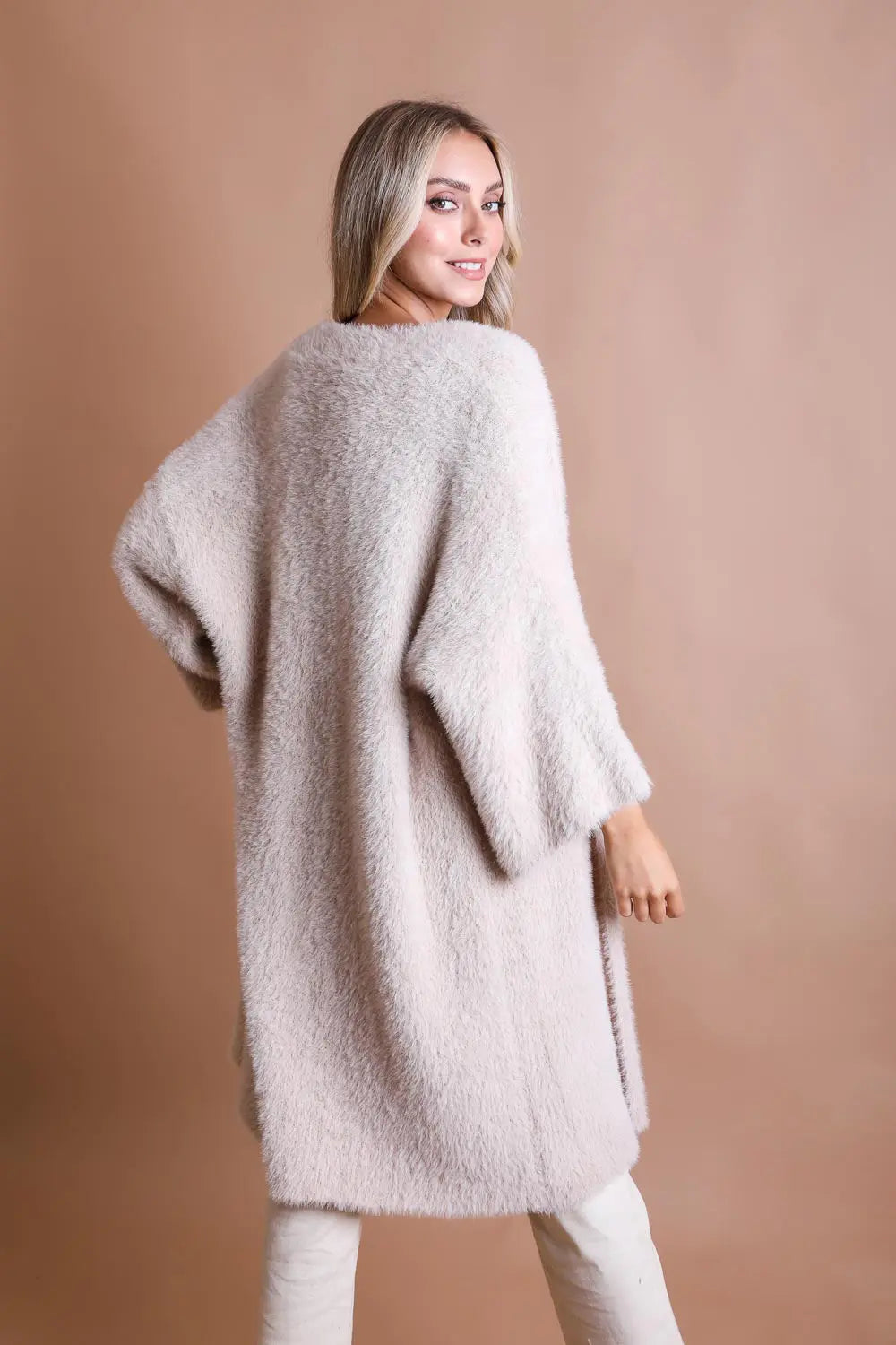 Ultra-Soft Luxe Mohair Knit Cardigan - Boho Clothing and Accessories - Flyclothing LLC